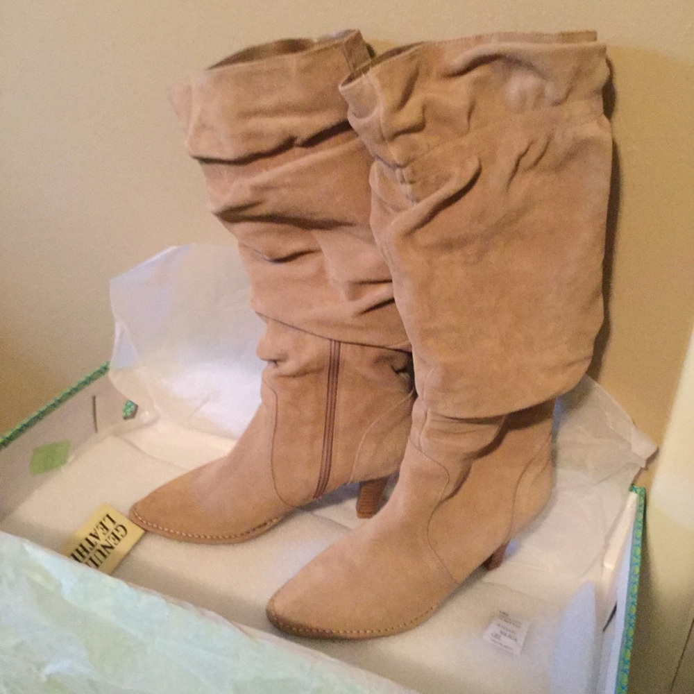 Tall Boots-Taupe